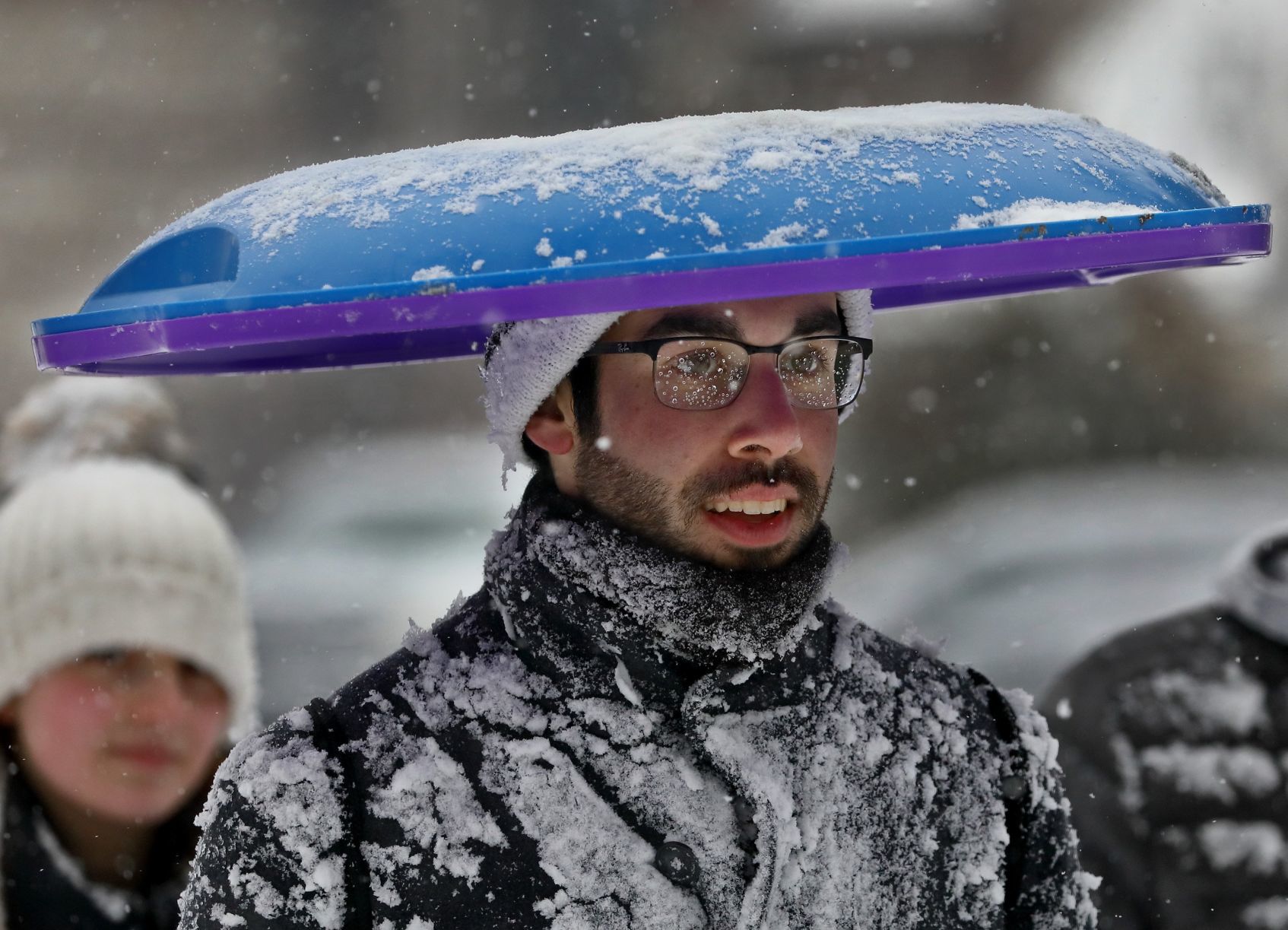 Second day of snow around St. Louis